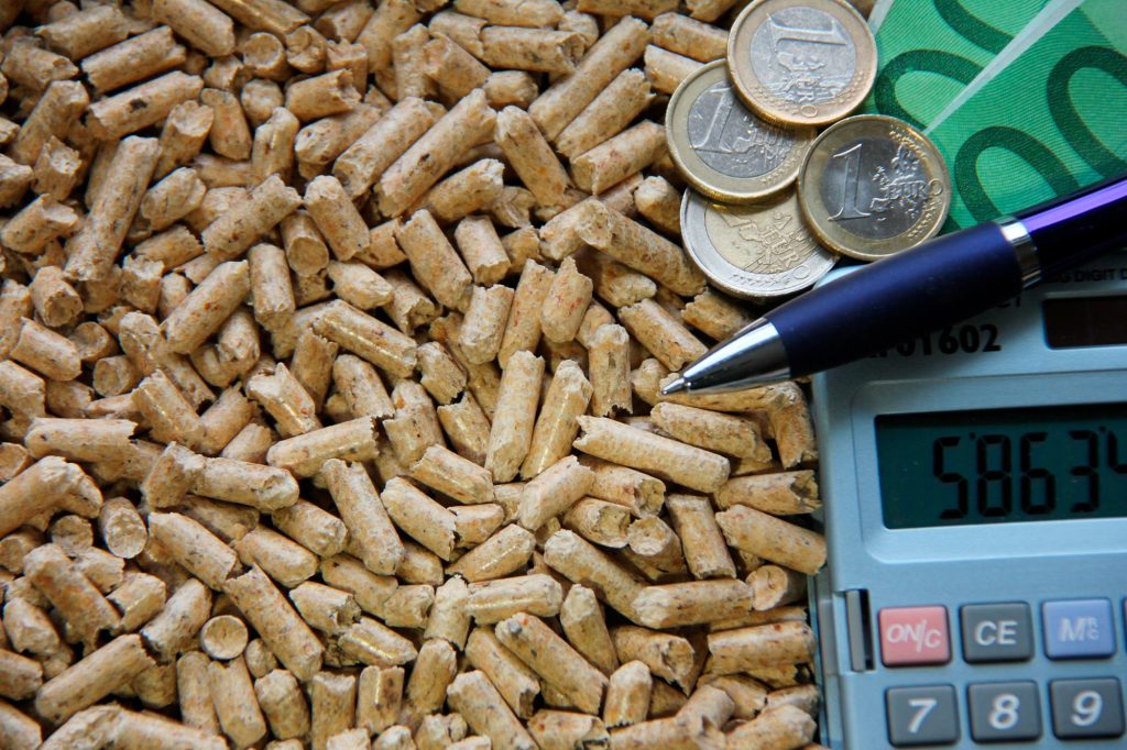 Coût de fabrication des pellets